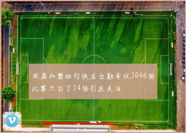 浓眉加盟独行侠后出勤率仅3046场比赛只打了14场引发关注