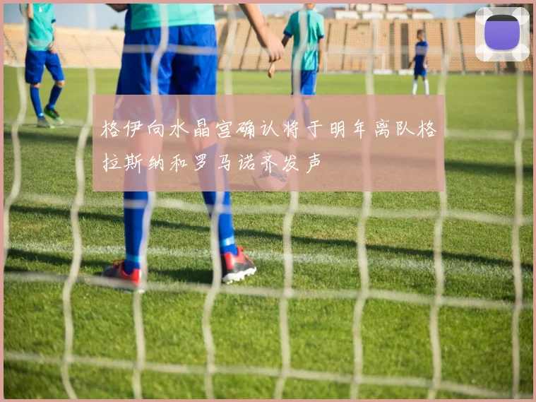 格伊向水晶宫确认将于明年离队格拉斯纳和罗马诺齐发声